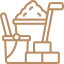 Industrial Shed Construction Works Icon